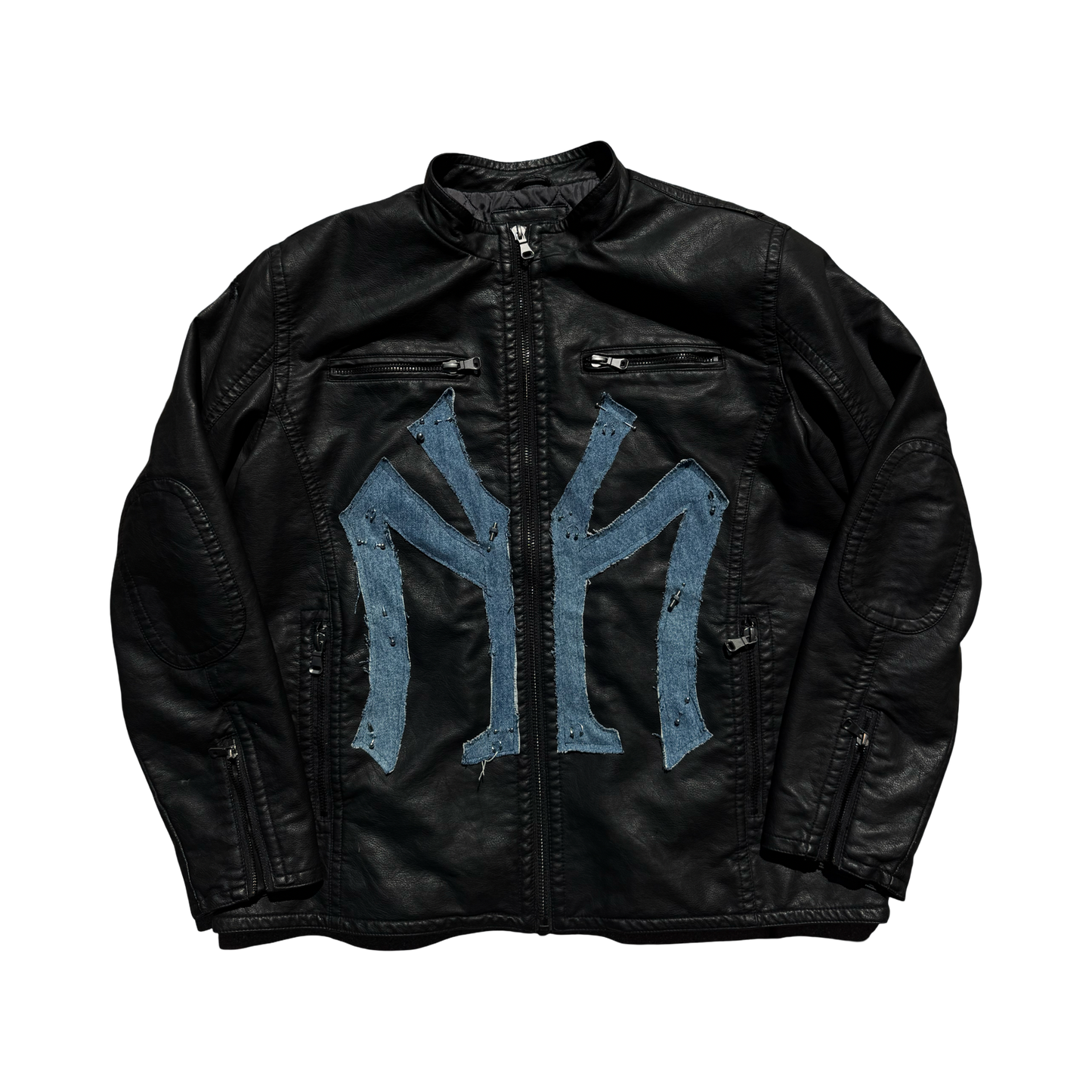 ny pierced leather jacket