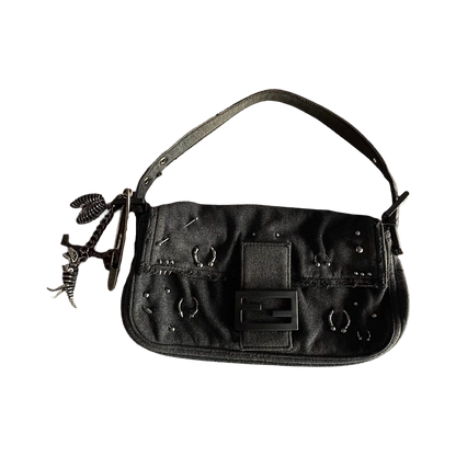 pierced fendi baguette